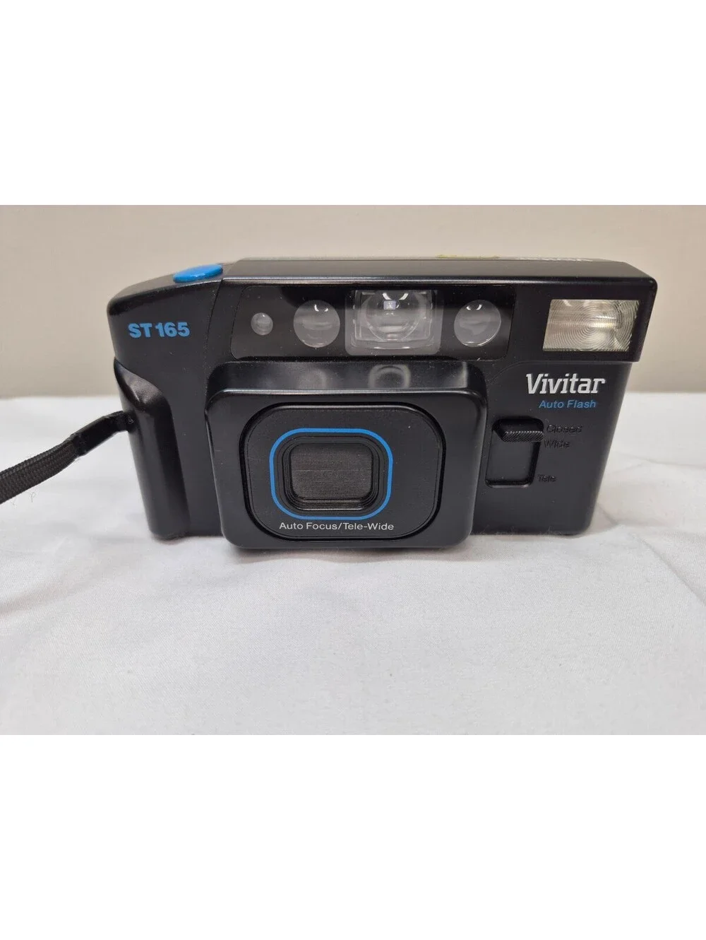 Vivitar ST165 Auto Focus Tele-Wide 35mm Film Camera with Auto Flash J39